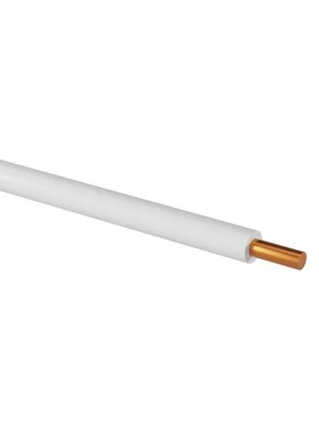 Провод ПуВнг(А)-LS 1х6,0 ГОСТ на катушке (300м), белый SQ0124-0105