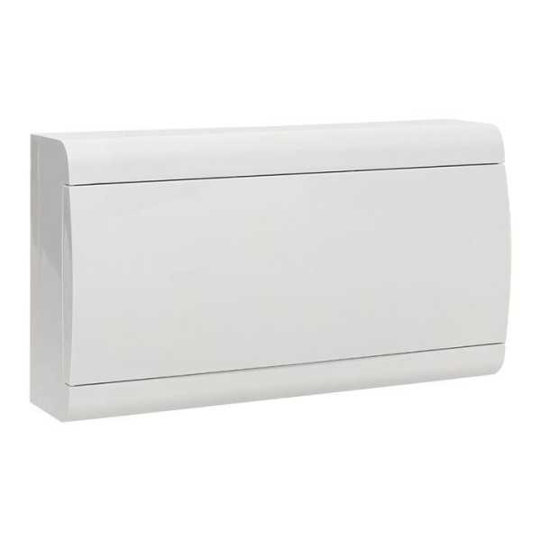 Щит распределительный ЩРН-П-18 &amp;amp;quot;SlimBox&amp;amp;quot; белая дверца IP41 PROxima sb-n-18w