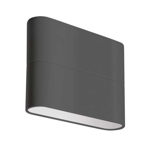 Светильник SP-WALL-FLAT-S110x90-2x3W Warm3000 (GR, 120 deg, 230V) 032410