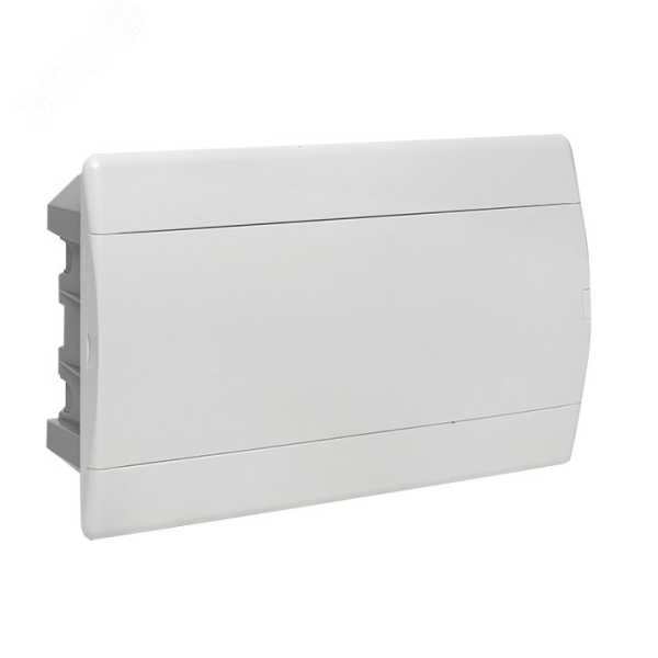 Щит ЩРВ-П-18 &amp;amp;quot;SlimBox&amp;amp;quot; IP41 бел. дверца PROxima sb-v-18w