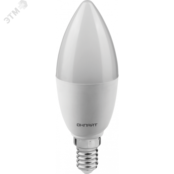 Лампа светодиодная 12вт OLL-C37-12-230-4K-E14-FR 26072