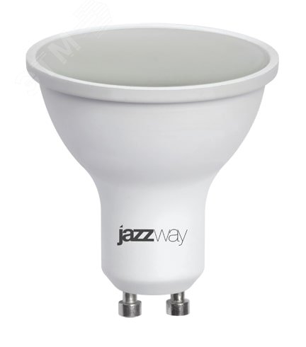 Лампа светодиодная LED 9w GU10 4000K Jazzway 5019423
