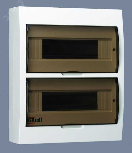 Корпус навесной ЩРН-П-24 24мод. IP41 пластик. 31013DEK