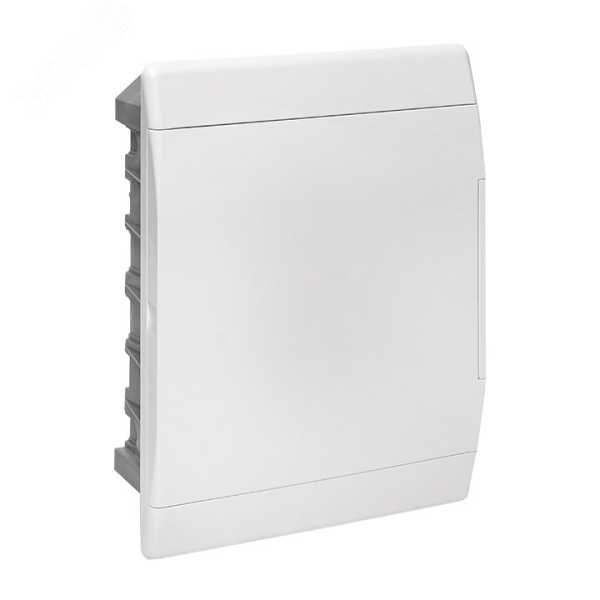 Щит распределительный ЩРВ-П-24 &amp;amp;quot;SlimBox&amp;amp;quot; белая дверца IP41 PROxima sb-v-24w
