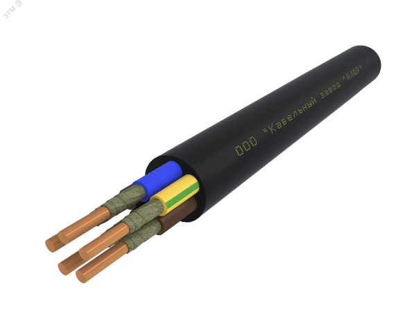 Кабель ВВГнг(А)-FRLS 5х4 ОК (N PE) 0.66кВ (м) 00-00004608