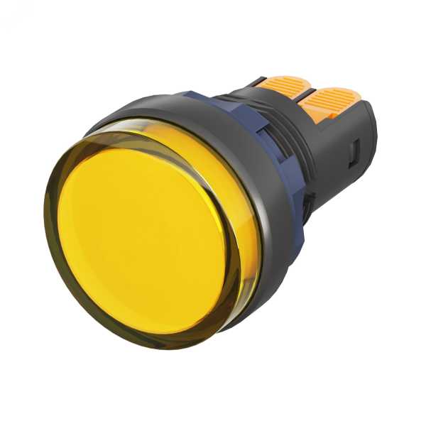 Сигнальный индикатор со  встроенным диодом 9-24В, желтый M22L-F24YPP