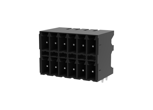 Вилочный разъем на плату MC-DPAN3.5H08-BK-2600