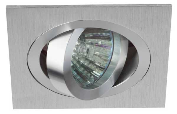 KL57А SL Светильник литой поворотный &amp;amp;quot;алюминевый &amp;amp;quot; MR16,12V/220V, 50W серебро (5/100) Б0017258