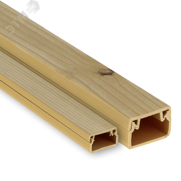 Канал кабельный (100х60) (18 м) светлое дерево Plast kk-100-60w