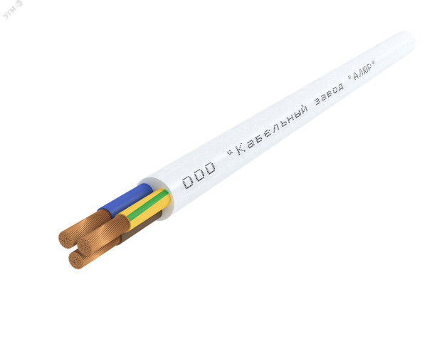 Провод ПВС 2х2,5+1x2,5 ТРТС 4003