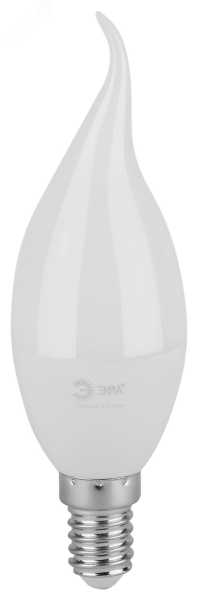 Лампа светодиодная LED 10 Вт 1000Лм 6500К свеча на ветру холодный E14 220-240В LED BXS-10W-865-E14 Green Line Б0067134
