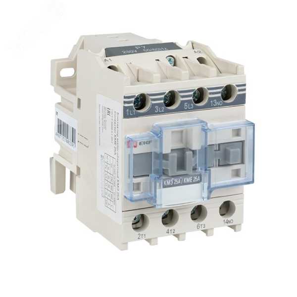 Контактор КМЭ 25А кат. 380В AC 1НО ctr-s-25-380