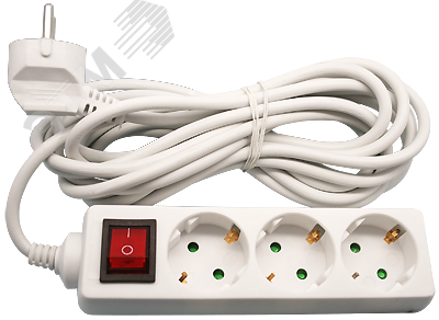 Удлинитель Navigator 71 454 NPE-S1-03-150-ESC-3x0.75 кит 10А ПВС 3х0.75 20392