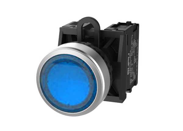 Кнопка плоская (синяя) TS2523-0AL40-R10