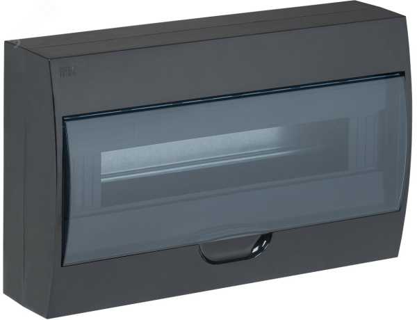 KREPTA 3 Корпус пластиковый ЩРН-П-18 IP41 черный MKP12-N-18-41-K02