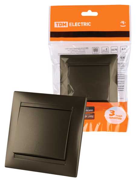 Кнопка звонковая 6А бронза &amp;amp;quot;Лама&amp;amp;quot; SQ1815-0708