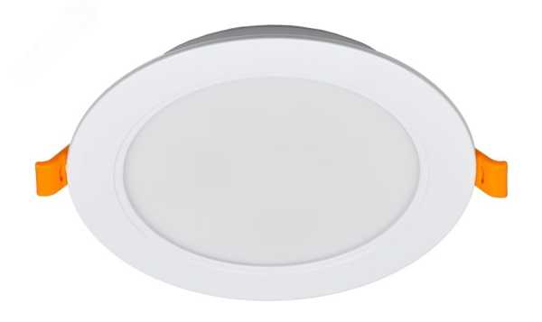 Светильник светодиодный PLED DL7 WH Downlight 24Вт 4000К 220х26мм IP54 ДВО встраив. 5042568
