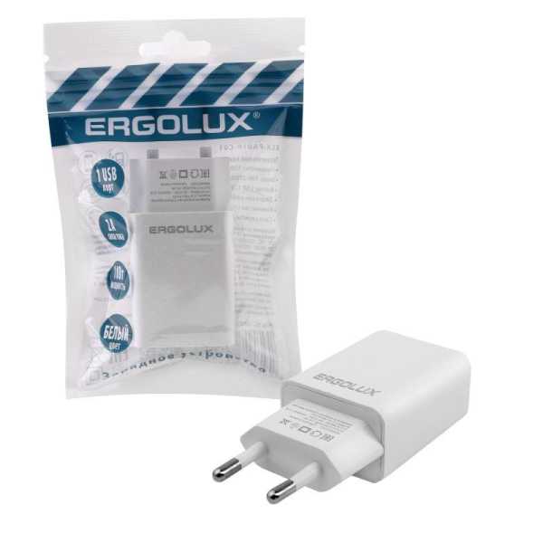 Адаптер сетевой 1USB 100-220В 5-9В/2А пакет бел. 15203