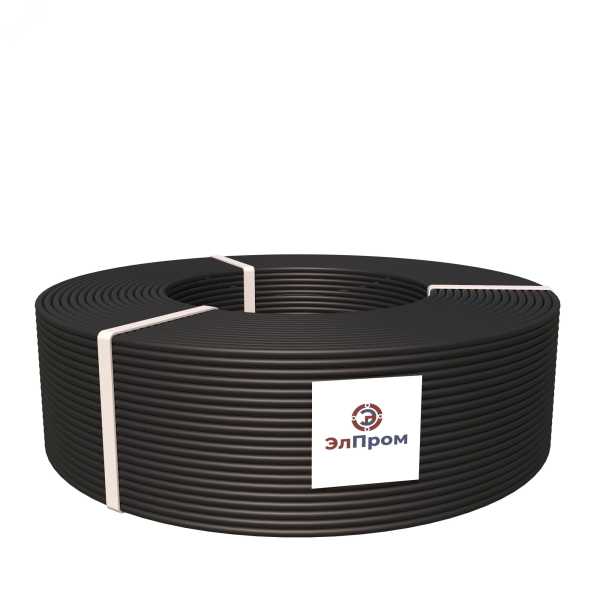 Провод силовой ПуГВ нг(А)LS 1х4(100м) черный ТРТС БП-00012659
