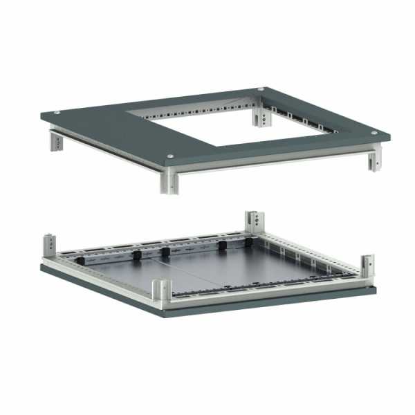 Крыша с фланцем и основание для 19&amp;amp;quot; IT-CQE 600x800, RAL7011 R5RKTB68FIT