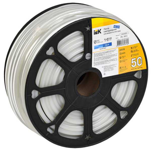 Лента LED &amp;amp;quot;неон&amp;amp;quot; 50м LSR-2835B120-9,6-IP67-220В LSR5-7-120-67-0-50