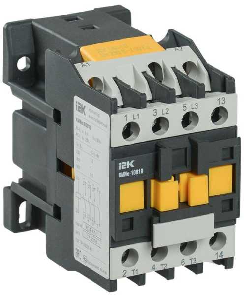 Контактор КМИе-10910 9А 400В/АС3 1НО KKME11-009-400-10