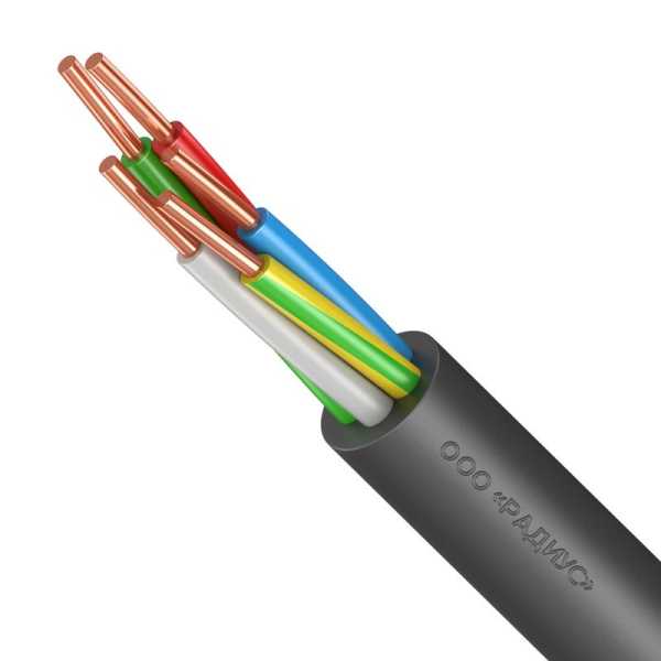Кабель ВВГнг(А)-LSLTx 5х1.5 ОК (N PE) 0.66кВ (м) TR8165