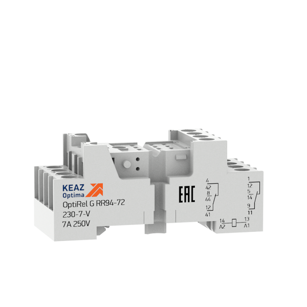 Розетка для реле OptiRel G RR94-72-230-7-V 281170