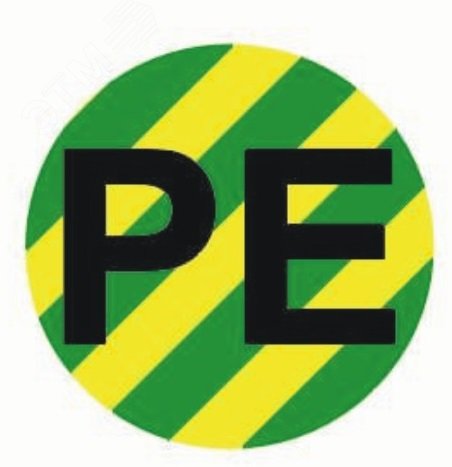Наклейка &quot;PE&quot; d=20мм PROxima an-2-07-1