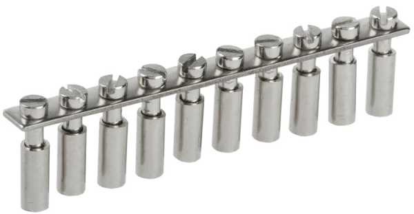 Перемычка центральная для КВИ-2,5мм2 10PIN YZN30Q-002-10P