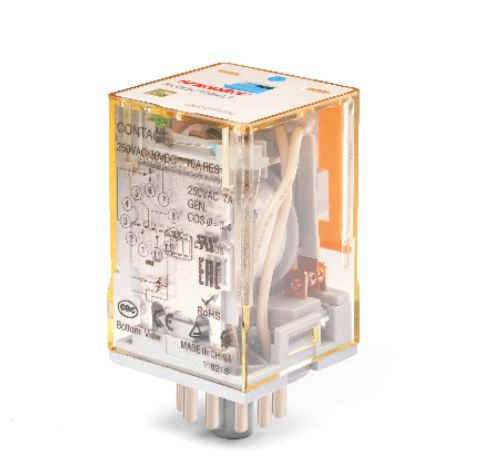 RUB3C5880LT; Реле RUB, 3CO, тип пров. 5-1, 380VAC, LED + тест. кноп., шт
