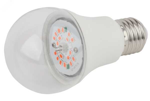Фитолампа для растений светодиодная FITO-14W-RB-E27-K красно-синего спектра 14 Вт Е27 Б0039071