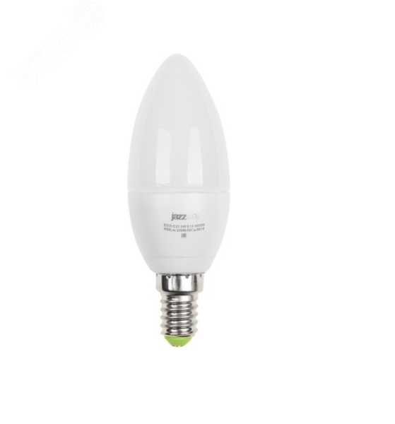Лампа светодиодная PLED-ECO 5Вт C37 свеча матовая 4000К нейтр. бел. E14 400лм 230В 50Гц 1036865A