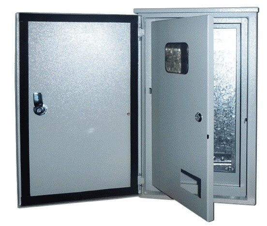 Корпус метал. двухдверный 520х310х150 3-фазн. 12 мод. IP54 ЩРУН-3/9 C2 30411DEK