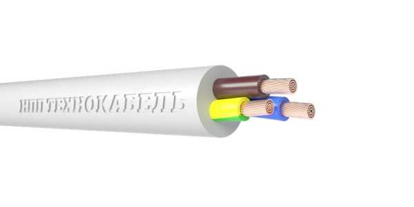 Провод ПВС 3х1.5 (2х1.5+1х1.5) 380В Б (бухта) (м) 00-00148771