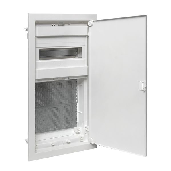 Встраиваемый комбинир. щит &amp;amp;quot;Nova&amp;amp;quot; (1 DIN + 2 МП) 3 габарит IP41 с пластиковой дверью nv-cb-pd-1+2