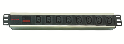 Блок распределения питания (PDU) 19&amp;amp;quot;10A с индикацией, Вых:8 C13,Вх: C14 R519IEC8AMC14