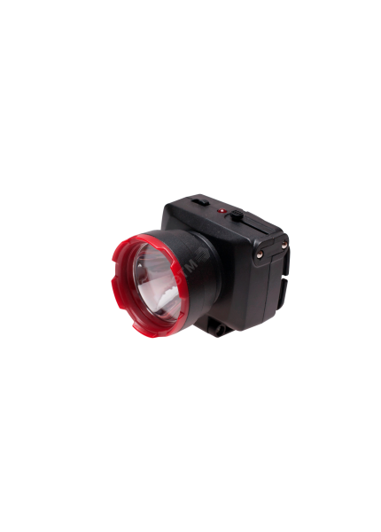 Фонарь аккумуляторный налобный H1W LED 1Вт 2 режима аккум. 0.5А.ч ЗУ 220В KOCAccuH1WLED