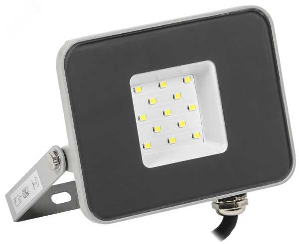 Прожектор светодиодный СДО 07-10 10Вт 6500К IP65 сер. LPDO701-10-K03