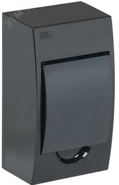 KREPTA 3 Корпус пластиковый ЩРН-П-4 IP41 черный MKP12-N-04-41-K02