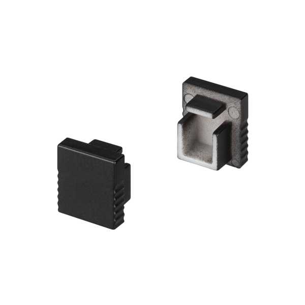 Заглушка SL-MINI-8 BLACK глухая 030517