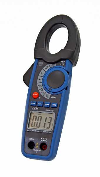 DT-3348  Клещи электроизмерительные, ваттметр