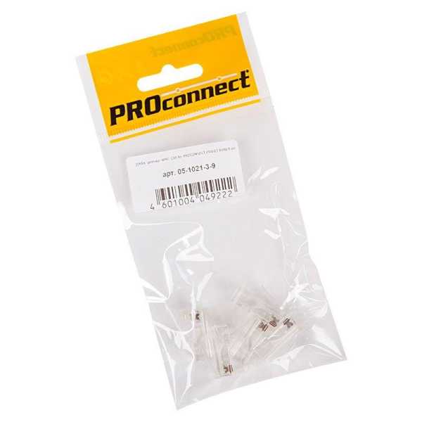 Разъем RJ-45(8P8C) под витую пару, UTP, CAT 5e (15 µ&amp;amp;quot;/ 15 микродюймов), пакет, 5шт. 05-1021-3-9