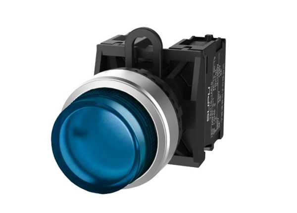 Кнопка выпуклая (синяя) TS2527-0BL40-S10