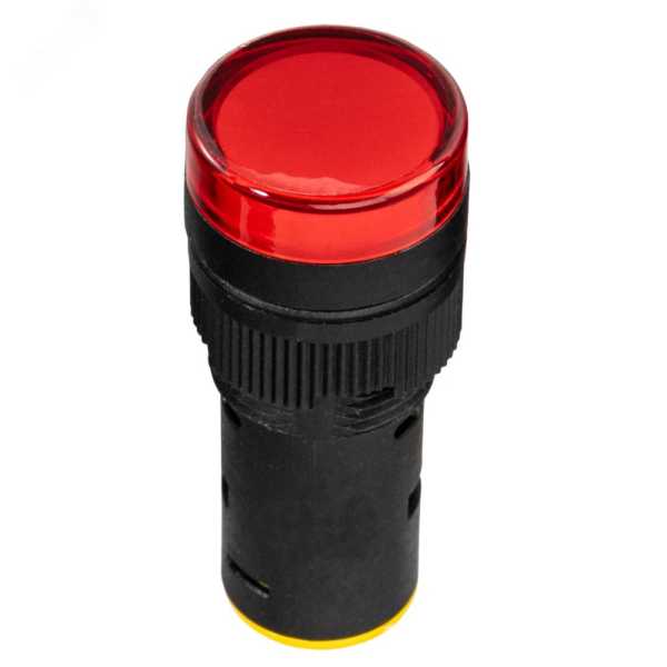 Лампа AD16DS(LED) матрица D16мм красный 24В AC/DC 357840