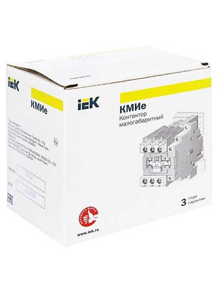 Контактор КМИе-46512 65А 230В/АС3 1НО; 1НЗ KKME41-065-230-11