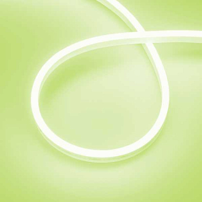 Лента герметичная AURORA-PS-A120-12x6mm 24V Lemon (10 W/m, IP65, 2835, 5m) 036681